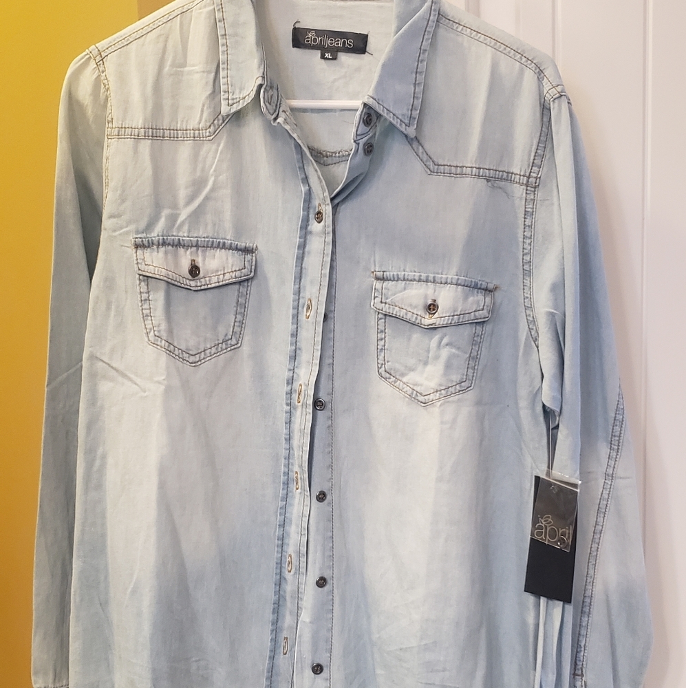 Women's denim top